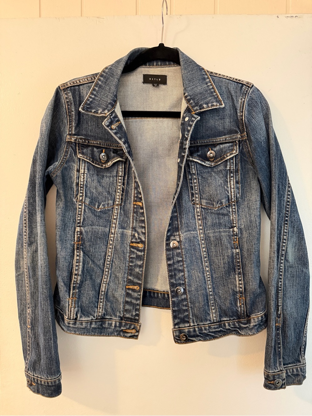 DSTLD Women's Blue Denim Jacket
